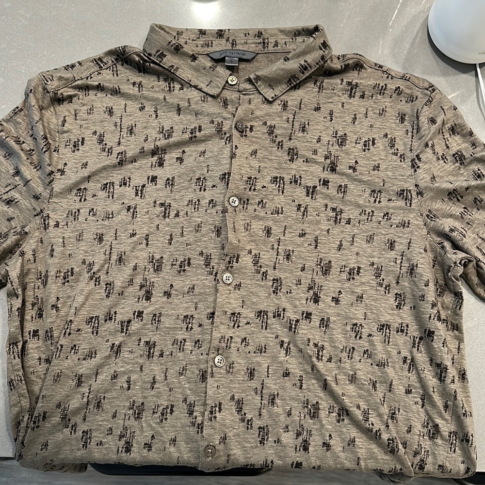 John Varvatos Men’s button down